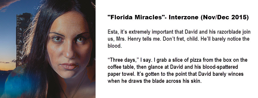 “Florida Miracles” — Interzone (November 2015)